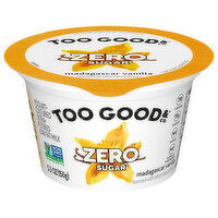 Too Good & Co. Yogurt, Zero Sugar, Madagascar Vanilla Flavored, 5.3 Ounce