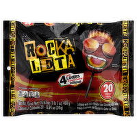 Rocka Leta Lollipop, 4 Layer, Chili & Gum Center, 20 Each