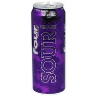 Four Loko Beer, Sour Grape, 23.5 Fluid ounce