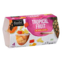 Essential Everyday Tropical Fruit in 100% Juice, 4 Each