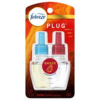 Febreze Plug Scented Oil Refill, Ember, 0.87 Fluid ounce