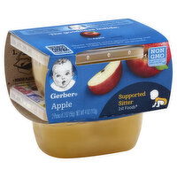 Gerber Natural for Baby Apple, Supported Sitter 1st Foods, 2 Each