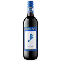 Barefoot Merlot Red Wine 750ml , 750 Millilitre