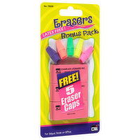 CLi Erasers, Bonus Pack, 1 Each