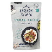 Passage to Asia Stir-Fry Sauce, Teriyaki Chicken, 7 Ounce