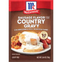 McCormick Sausage Flavor Country Gravy Seasoning Mix, 2.64 Ounce