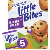 Entenmann's Little Bites Blueberry Mini Muffins, 5 packs, (4 ct each), 8.25 lbs  Case, 5 Each