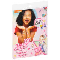 Nickelodeon Jojo Siwa Tattoos, 50 Each