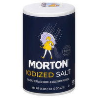 Morton Iodized Salt, 26 Ounce