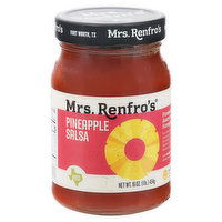 Mrs. Renfro's Salsa, Pineapple, Medium, 16 Ounce