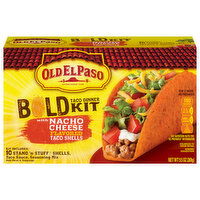Old El Paso Bold Nacho Cheese Taco Dinner Kit, 9.5 Ounce