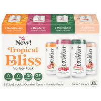 Carbliss Tropical Bliss Vodka Cocktail Variety Pack, 8 Each