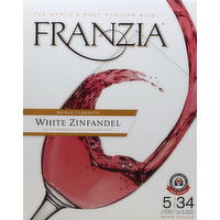 Franzia World Classics White Zinfandel, 5 Litre