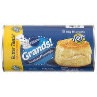 Pillsbury Grands! Biscuits, Butter Tastin', Southern Homestyle, 8 Each