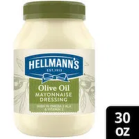 Hellmann's with Olive Oil Mayo, 30 Ounce