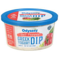 Odyssey Yogurt Dip, Greek, Bell Pepper, 12 Ounce