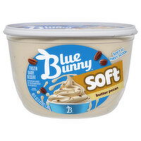 Blue Bunny Soft Butter Pecan Frozen Dairy Dessert, 46 Fluid ounce