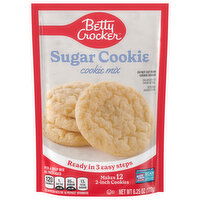 Betty Crocker Cookie Mix, Sugar, 6.25 Ounce