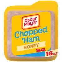 Oscar Mayer Honey Chopped Ham & Water Product Sliced Lunch Meat, 16 Ounce