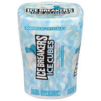 Ice Breakers Ice Cubes Sugar Free Mint Crystal Gum, 40 Each