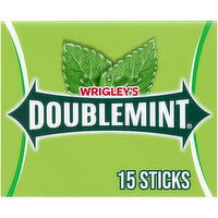 Doublemint WRIGLEY'S DOUBLEMINT Mint Gum Chewing Gum, 15 Each