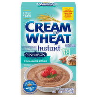 Cream Of Wheat Hot Cereal, Instant, Cinnabon, 10 Each