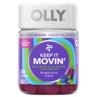 Olly Keep It Movin, Plum Berry, Gummies, 30 Each