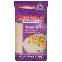 Mahatma Jasmine Rice, Long Grain, Thai Fragrant, 32 Ounce