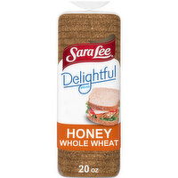 Sara Lee Delightful Honey Whole Wheat Honey Bread, 20 oz, 20 Ounce