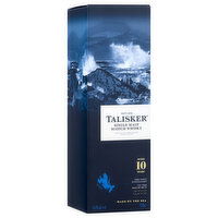 Talisker Scotch Whisky, Single Malt, Aged 10 Years, 750 Millilitre