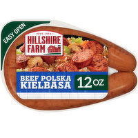 Hillshire Farm Beef Polska Kielbasa Smoked Sausage, 12 Ounce