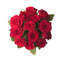 Cub Dozen Premium Red Roses, 1 Each