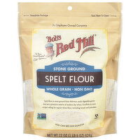 Bob's Red Mill Spelt Flour, Stone Ground, Whole Grain, 22 Ounce