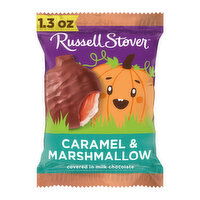 Russell Stover Halloween Pumpkin, Caramel & Marshmallow, 1.3 Ounce