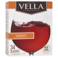 Peter Vella Sangria, 5 Litre