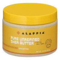 Alaffia Shea Butter, Pure Unrefined, Unscented, 11 Ounce