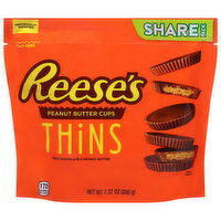Reese's Peanut Butter Cups, Thins, Share Pack, 7.37 Ounce