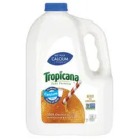 Tropicana 100% Juice, with Calcium & Vitamin D, Orange, 128 Fluid ounce