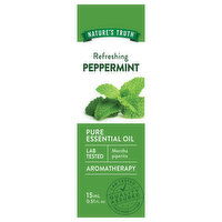 Nature's Truth Pure Essential Oil, Aromatherapy, Peppermint, 0.51 Fluid ounce