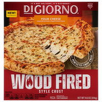 DiGiorno Wood Fired Style Crust Four Cheese Pizza, 14.6 Ounce