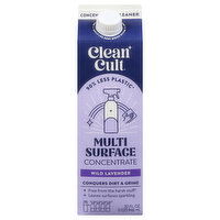 Cleancult Concentrated Cleaner, Multi Surface, Wild Lavender, 32 Fluid ounce