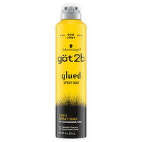 Got2b Glued Spray Wax, 2-In-1, 8 Ounce