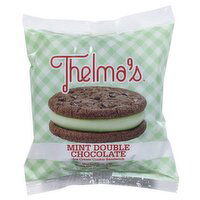Thelma's Thelma's Mint Double Chocolate Ice Cream Sandwich 6 Fluid Ounce, 6 Fluid ounce