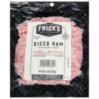 Frick's Ham, Diced, 8 Ounce