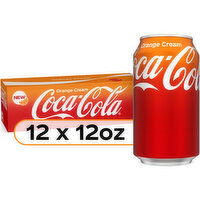 Coca-Cola Coca-Cola Orange Cream Soda, 12 Fluid ounce