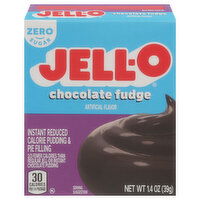 Jell-O Pudding & Pie Filling, Reduced Calorie, Chocolate Fudge, Instant, 1.4 Ounce