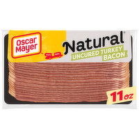 Oscar Mayer Uncured Turkey Bacon with 58% Less Fat & 57% Less Sodium, 11 Ounce