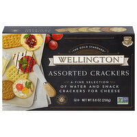 Wellington Crackers, Assorted, 8.8 Ounce