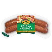 Eckrich Polska Kielbasa Skinless Smoked Sausage Rope, 14 Ounce