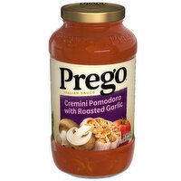 Prego® Cremini Pomodoro With Roasted Garlic Pasta Sauce, 23.5 Ounce